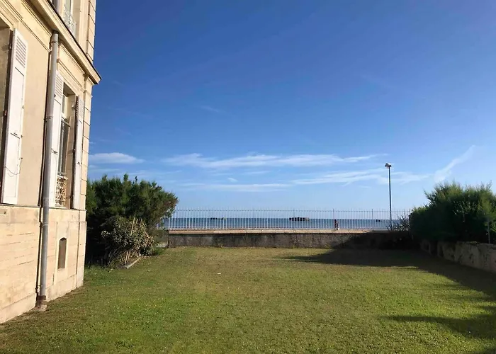 L'horizon Bleu, Front De Mer, Jardin, Parking, Wifi דירה אסנלס