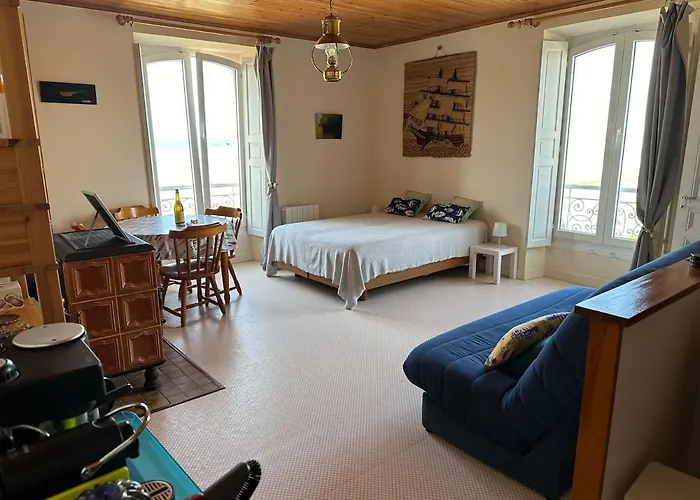 L'horizon Bleu, Front De Mer, Jardin, Parking, Wifi דירה